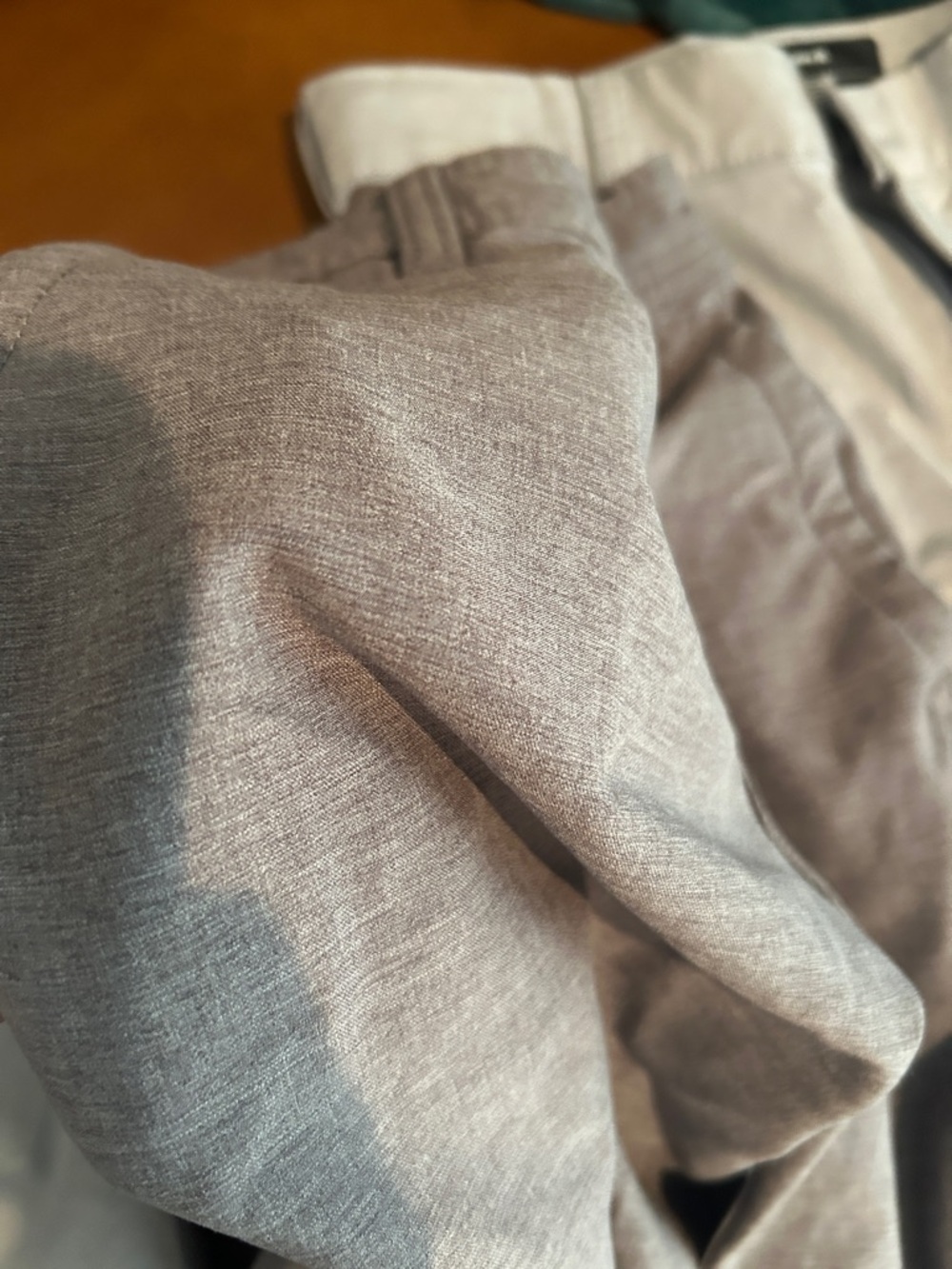 Billabong Men’s Gray and Light Gray Chino Pants - Classic Casual - Picture 4 of 6